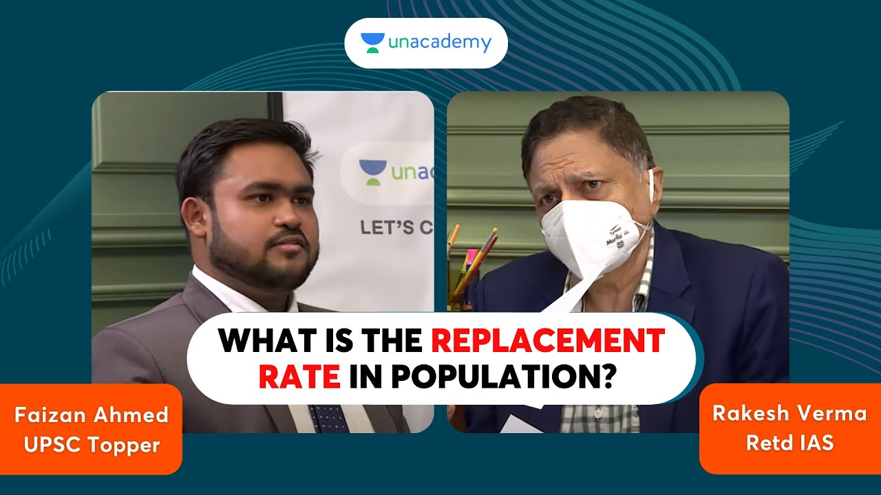 UPSC IAS Interview | Faizan Ahmed IAS Interview | What is Replace Rate of Population ?