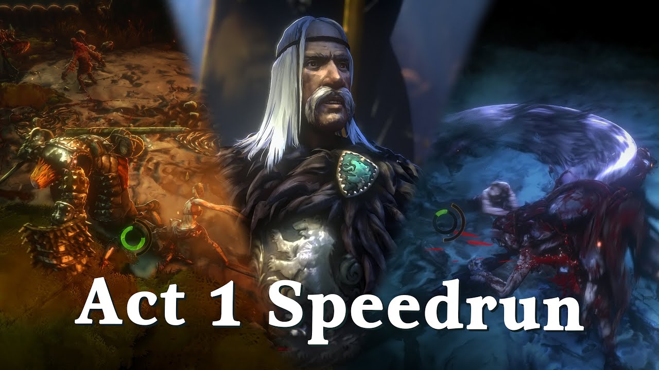 No Rest For The Wicked - Act 1 NG Speedrun in 21:01 [4K HDR]