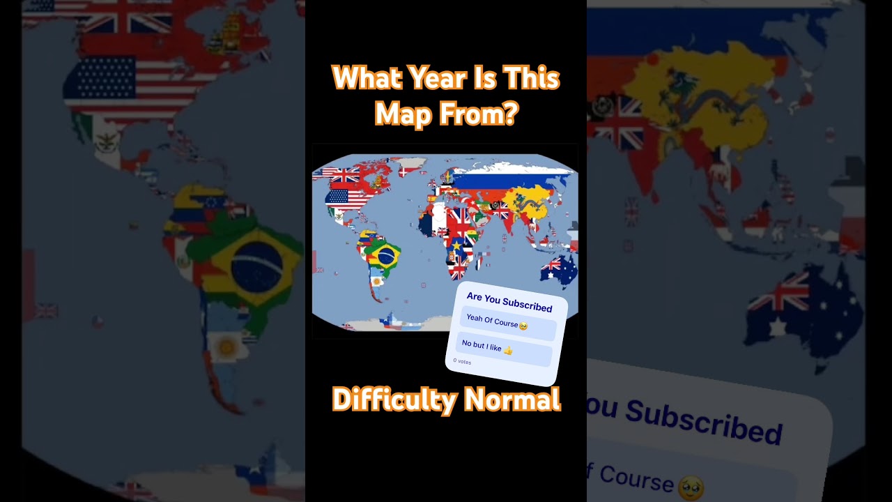 What Year Is This Map From? #geography #history #map #countryballs