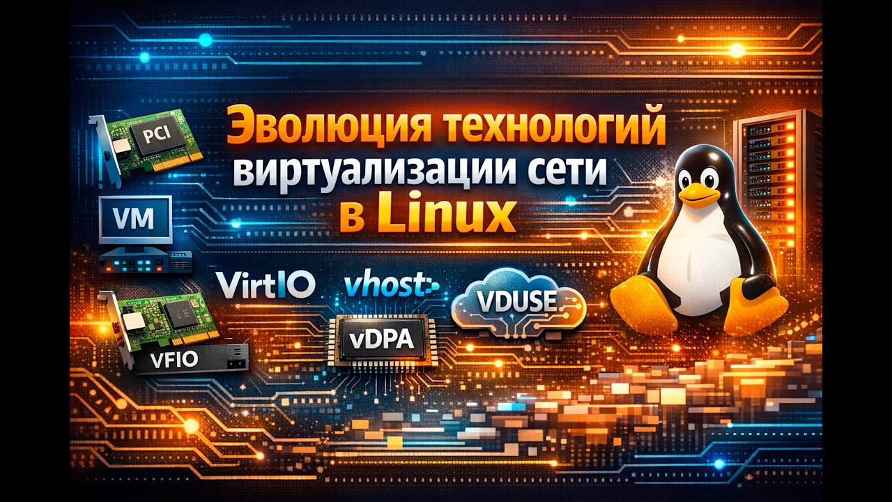 Эволюция технологий виртуализации сети в Linux