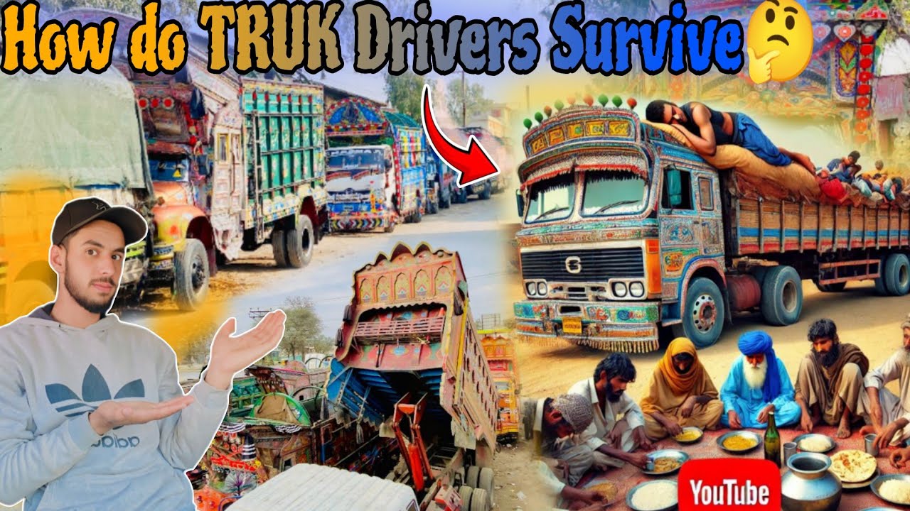 😱Tough Life Of TRUK Driver||🤔How Do They Sleep & Eat????||EP-5