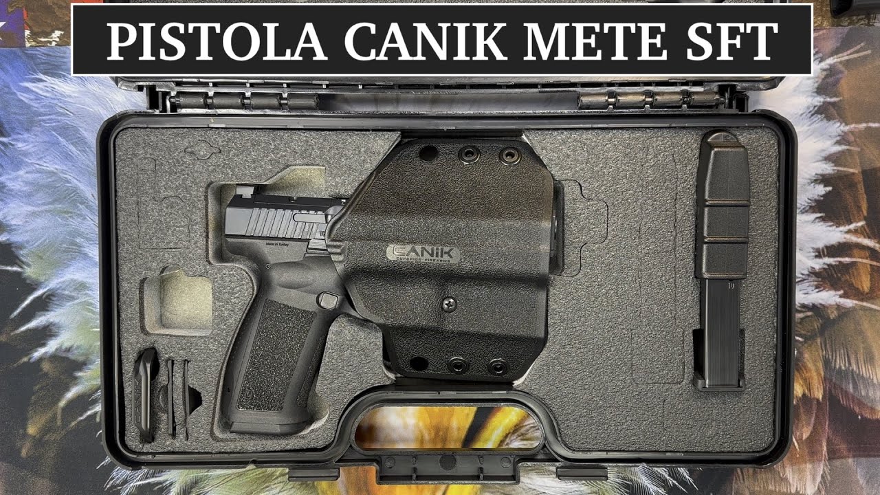 Pistola Canik METE SFT , unboxing en español
