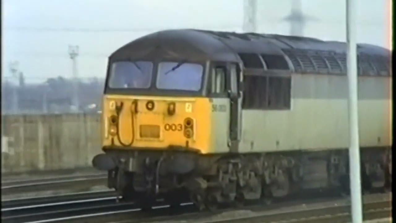 Trackside UK  from the Archive No.45 - Washwood Heath 9th.January 1990.