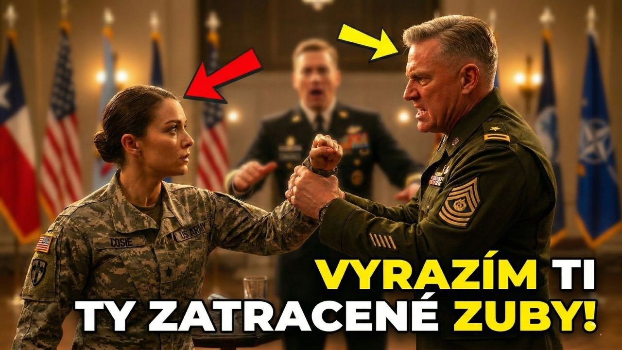 Při ceremoniálu ji chtěl udeřit — velitel: ‚Má nejvyšší hodnost ze všech!