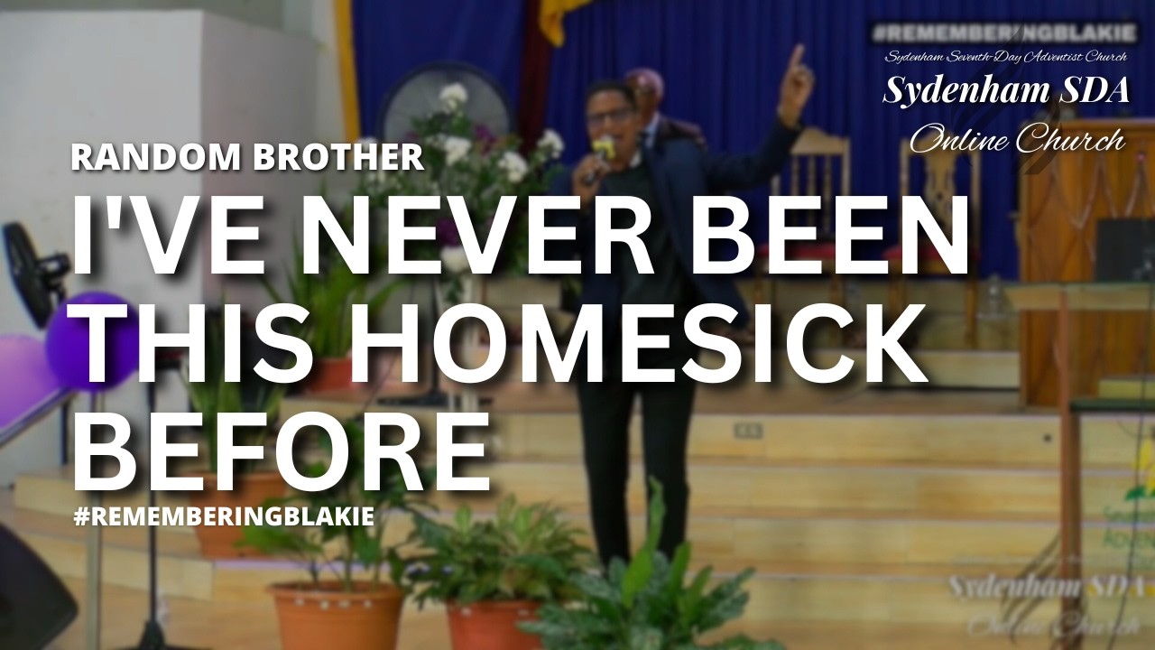I've Never Been This Homesick Before | Random Brother | #RememberingBlakie