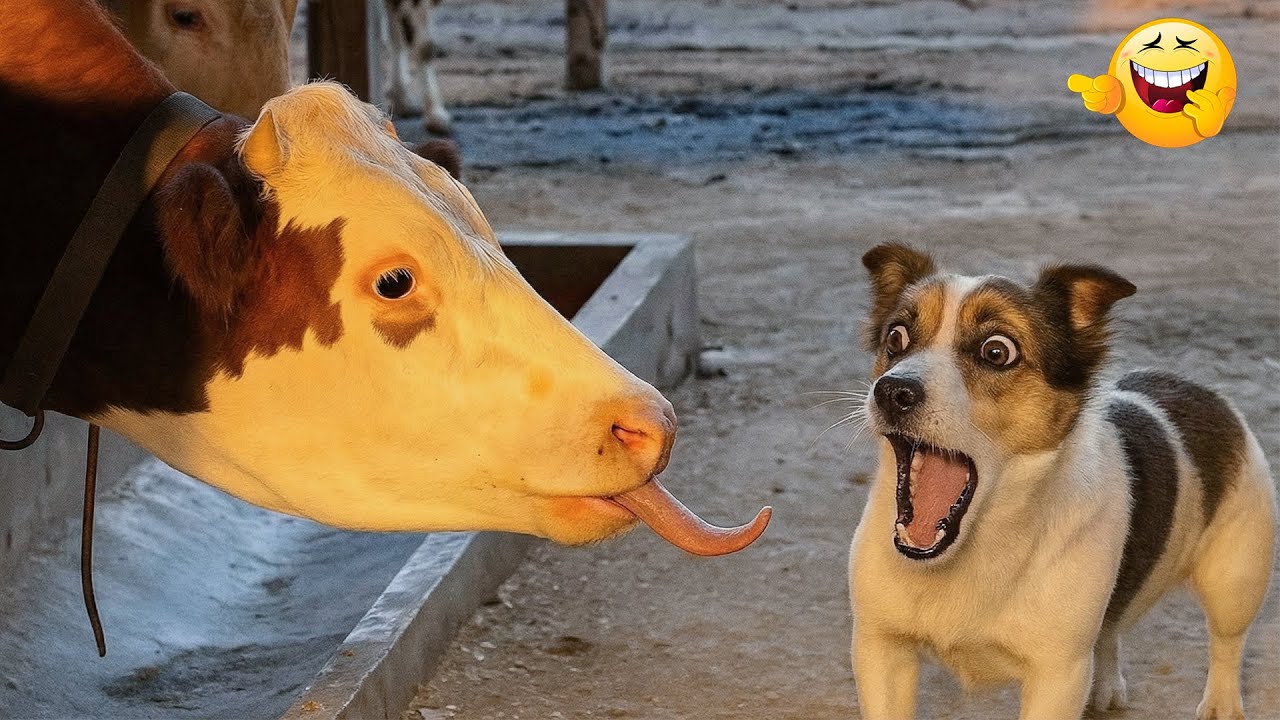 Nuevos clips de perros y gatos más divertidos de 2026 😽🐶Intenta no reírte 😍 Parte 21