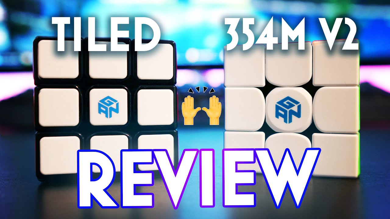 DOUBLE UNBOXING 💫 GAN 354M V2 & GAN Tiled Cube