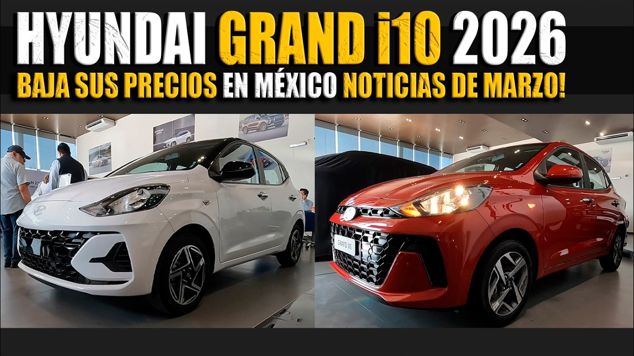 HYUNDAI GRAND I10 2026 BAJA DE PRECIO 🔴 TE CUENTO TODO