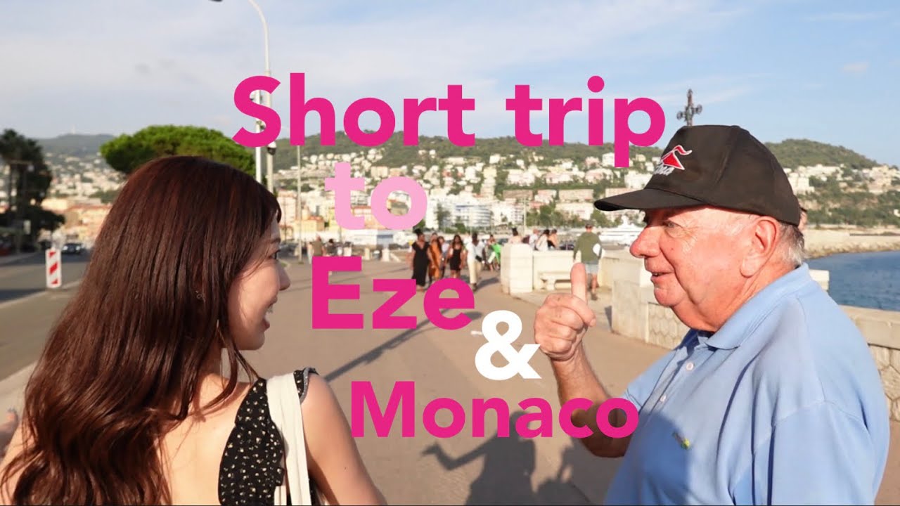 【France vlog🇫🇷】日帰りでモナコ＆エズ村へ🐚🫧ニース編#2