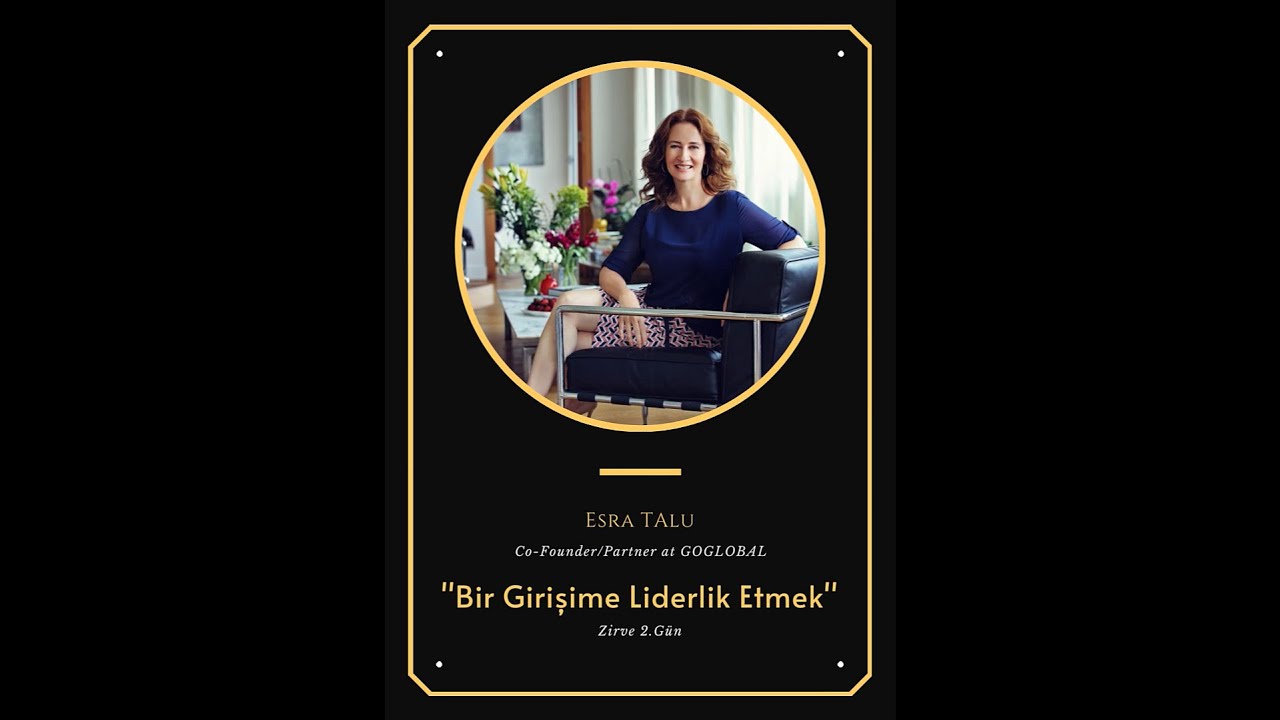 ‘Bir Girişime Liderlik Etmek’-Esra Talu-Liderlik Zirvesi 2021
