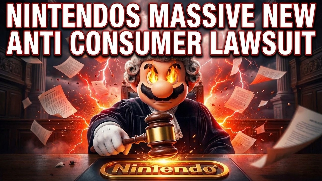 Новый масштабный иск Nintendo против потребителей!!