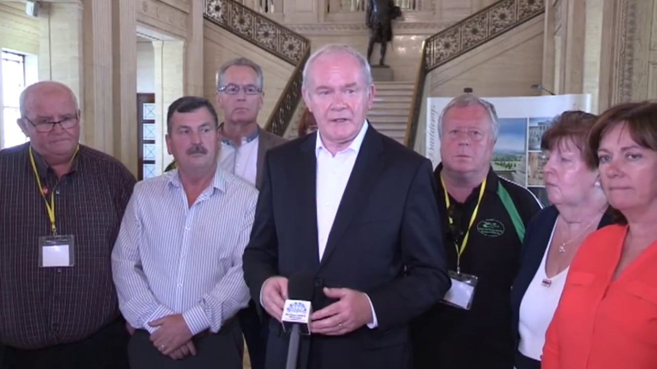 Mary Lou McDonald tribute to Martin McGuinness