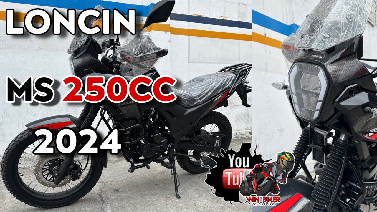 LONCIN MS 250cc 2024 | no la compres sin ver este video | REVIEW | SONIDO | WINBIKER