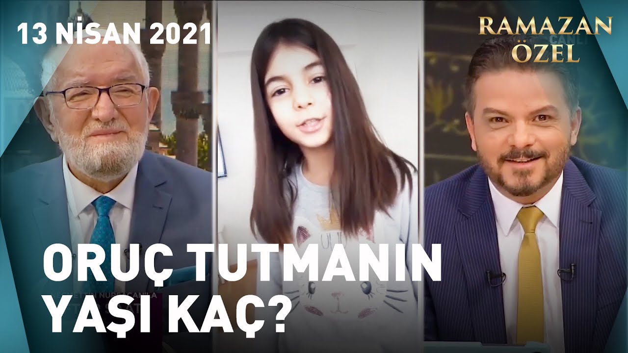 Çocuklar Kaç Yaşında Oruç Tutmaya Başlamalı? - Necmettin Nursaçan'la İftar Saati