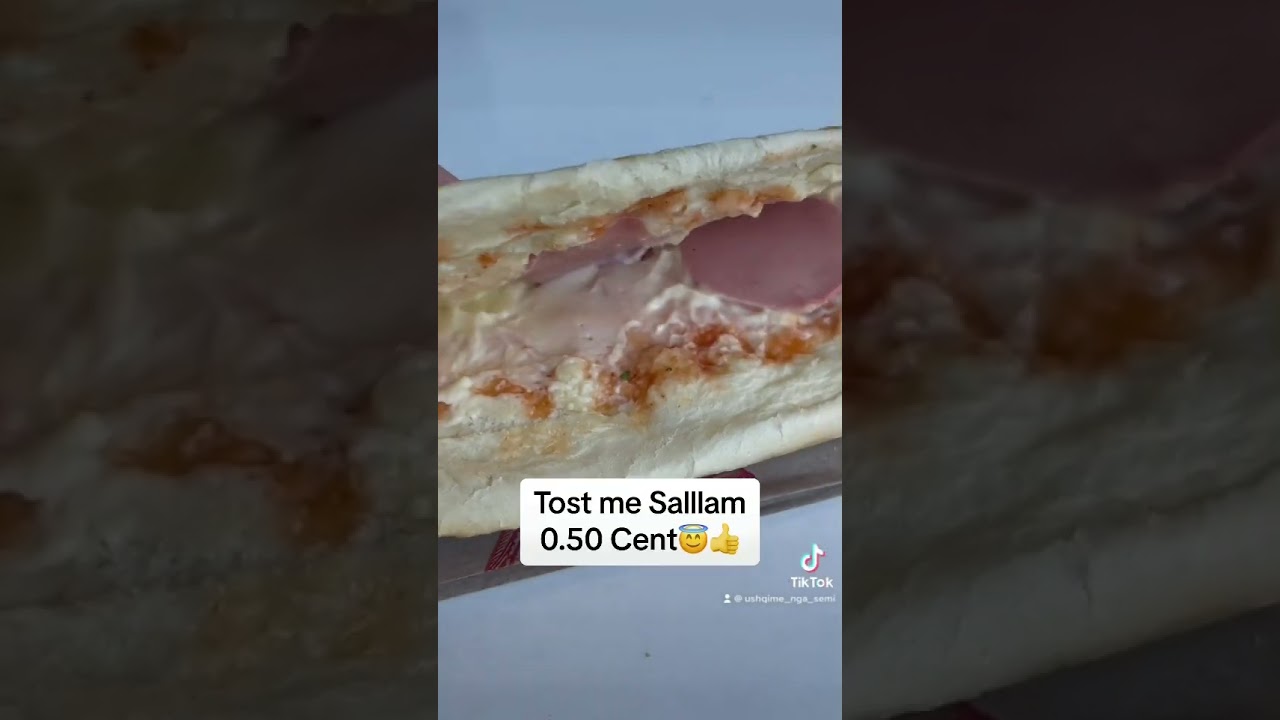 0.50 Cent sandwich in Prishtina😇.#prishtina. #shqip