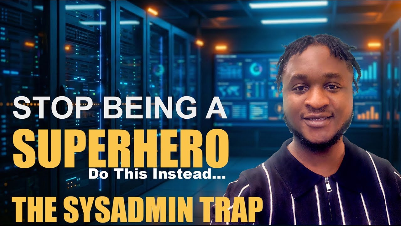 The SysAdmin Trap. Stop Trying to Learn Everything