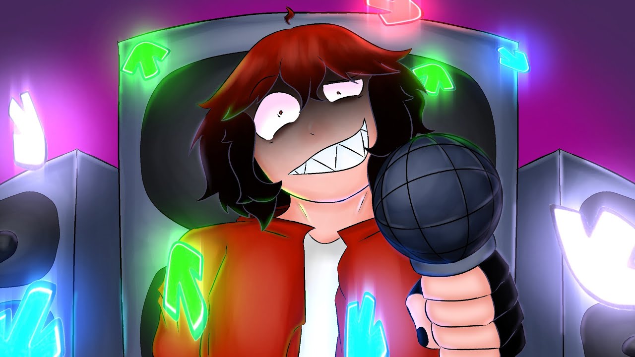 Pior jogador de jogo de ritmo jogando FNF