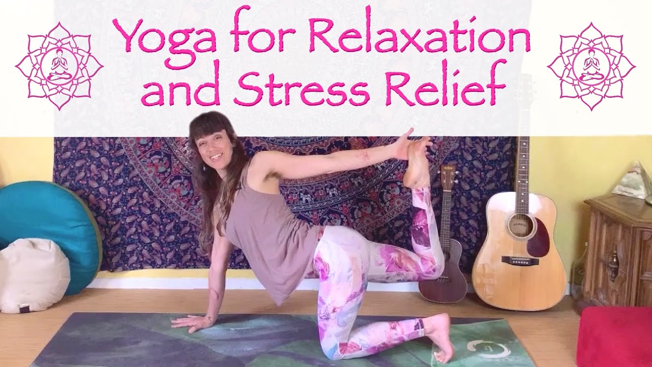 Yoga Flow for Relaxation and Stress Relief | Return to Your Breath and Be Mindful in Quarantine