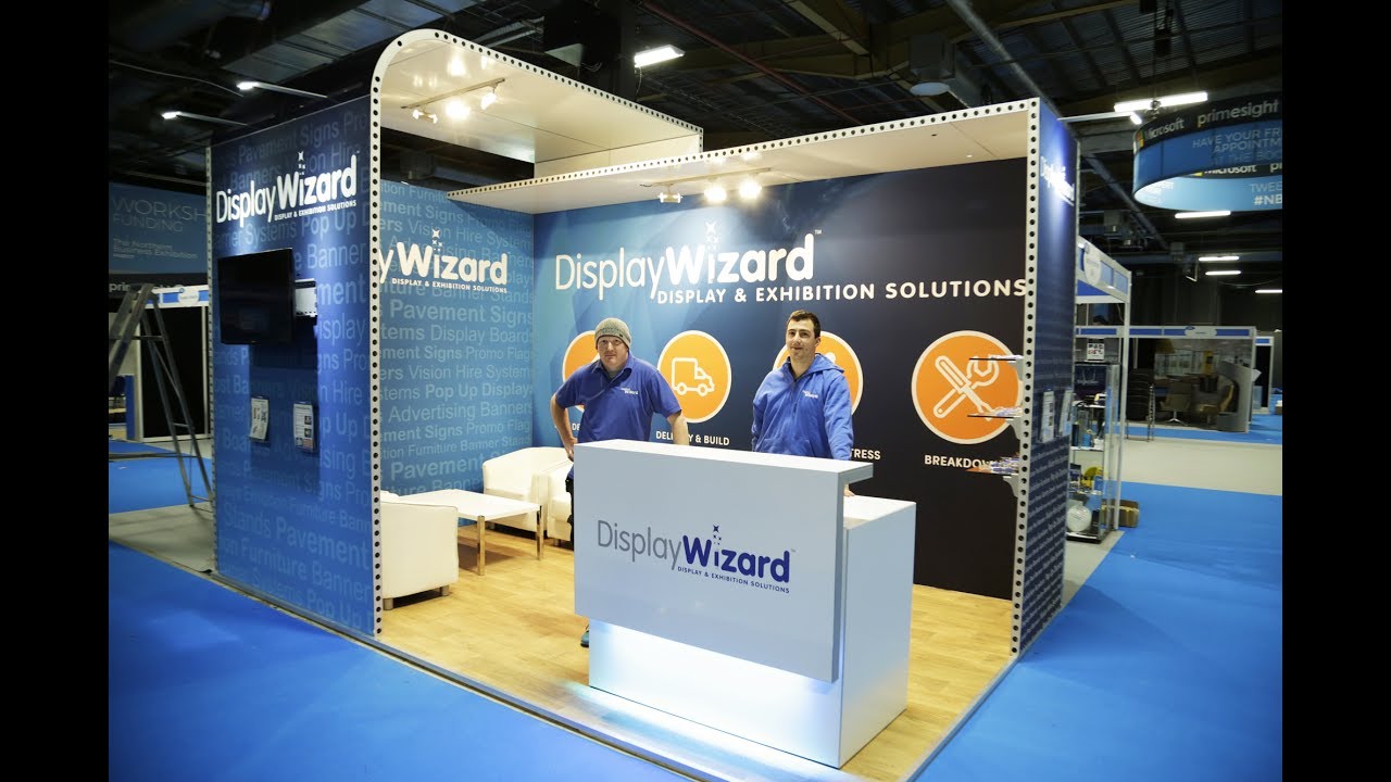 Exhibition Stand Build Timelapse