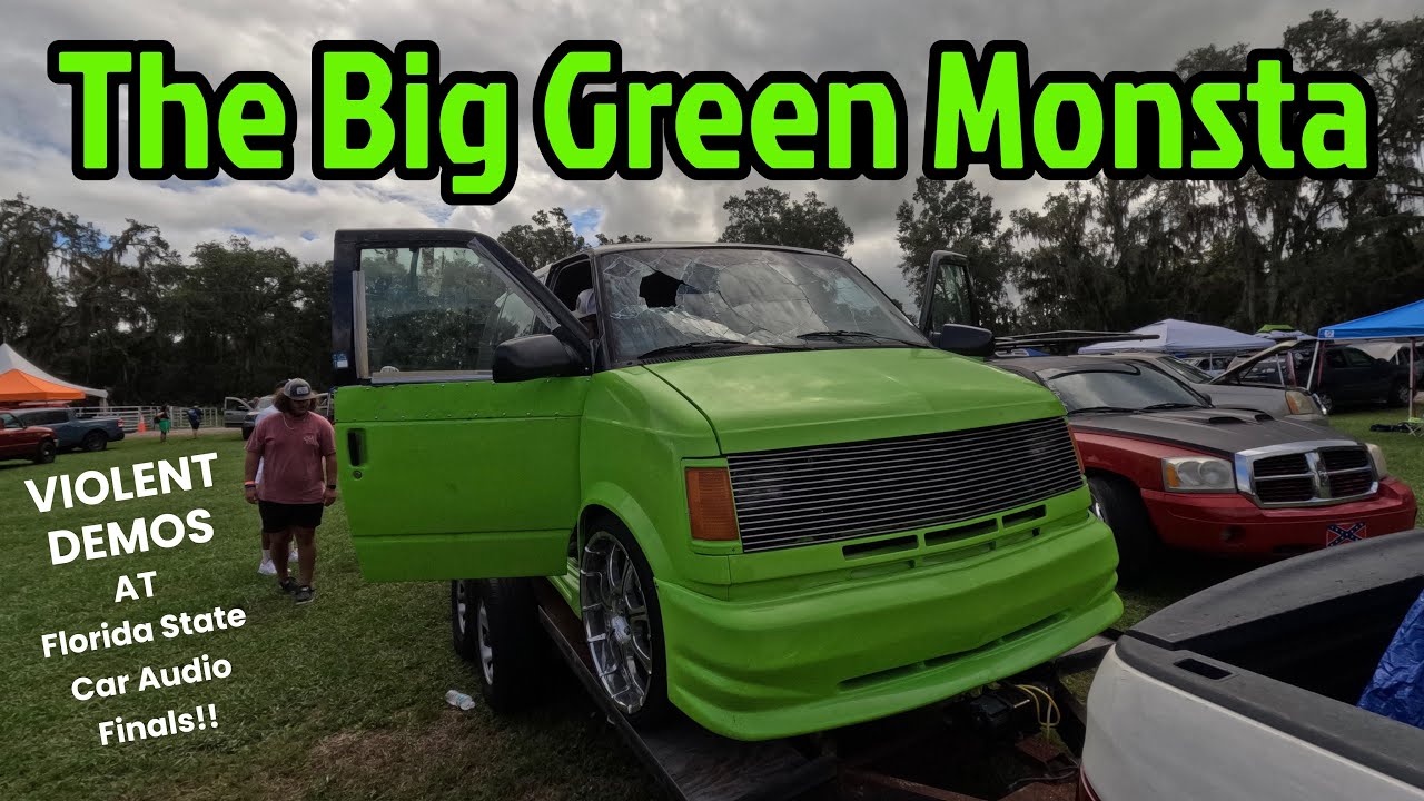 FSCAF 2023 - Getting a VIOLENT BROKEN WINDSHELD GLASS SHOWER w/ Tommy Evens & The Green Monsta!!