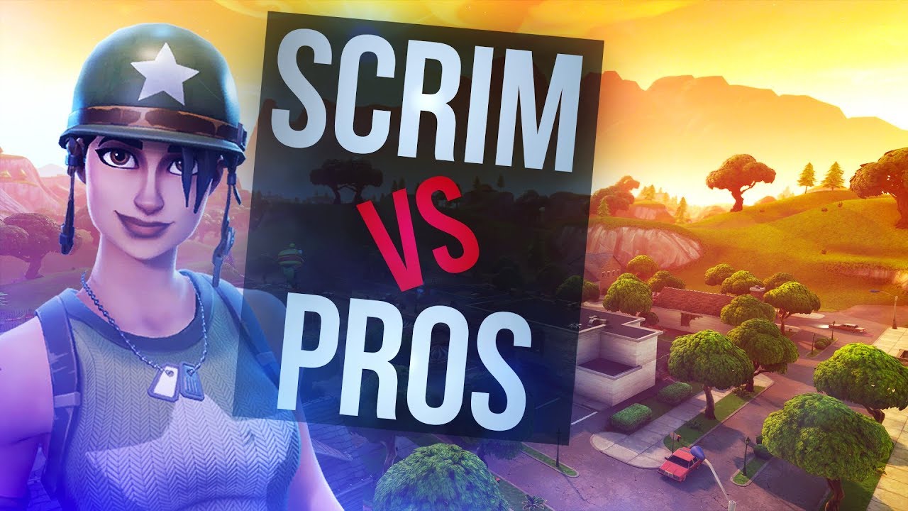 Competitive Fortnite? (SQUAD SCRIM WIN)