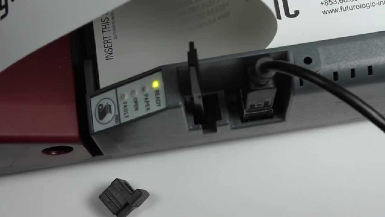 JCM Training: Part 6 - FutureLogic Firmware Download Tool - Printer Firmware Upgrade (video 6 of 6)