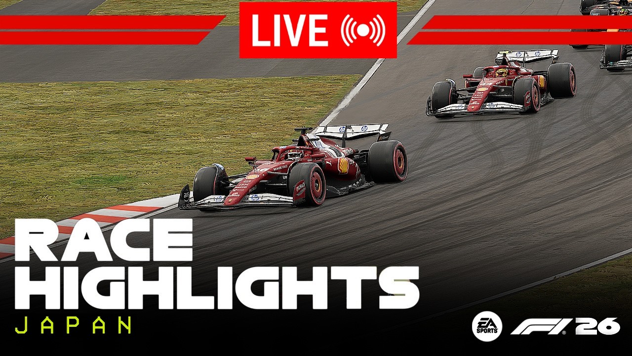 🔴LIVE RACE! 2026 Japanese Grand Prix Formula 1 | F1 2026 LIVE Simulation