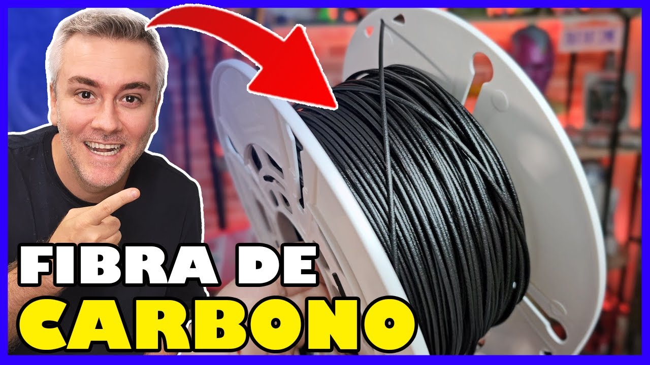 Resistente e fácil de imprimir: Conheça o Filamento de Fibra de Carbono!