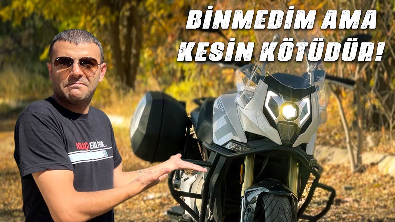Hiç sürmedim Ama Kesin Kötüdür | Çin Malı Motosiklet Anlayışı | Kolaçan