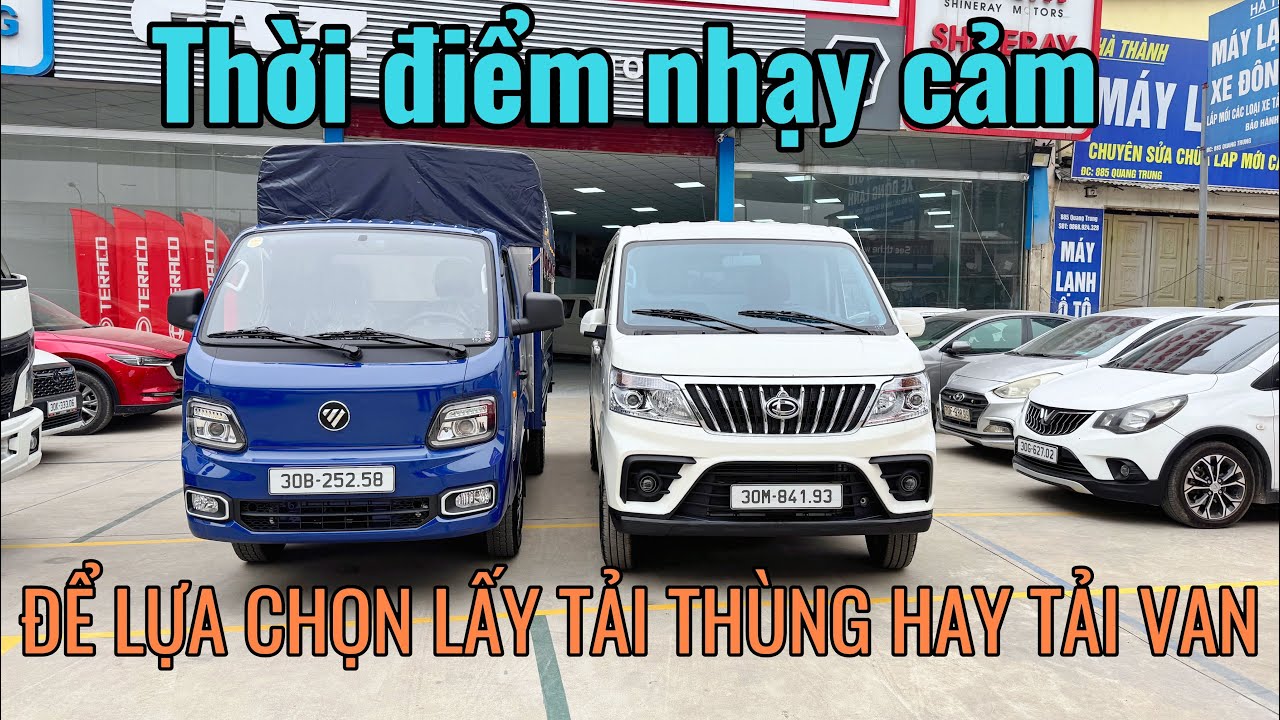 THỜI ĐIỂM NHẠY CẢM CỦA CÁC BÁC TÀI HÀ NỘI | NÊN LẤY TẢI THÙNG HAY TẢI VAN ĐỂ KIẾM CƠM ? #fotont25