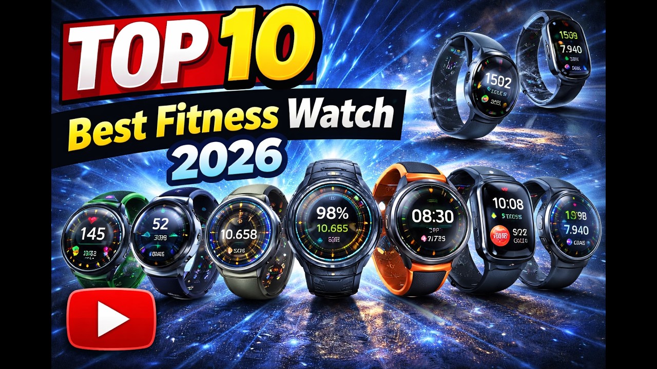 Top 10 Best Fitness Watch 2026 ⌚ Best Smartwatches for Health & Fitness.