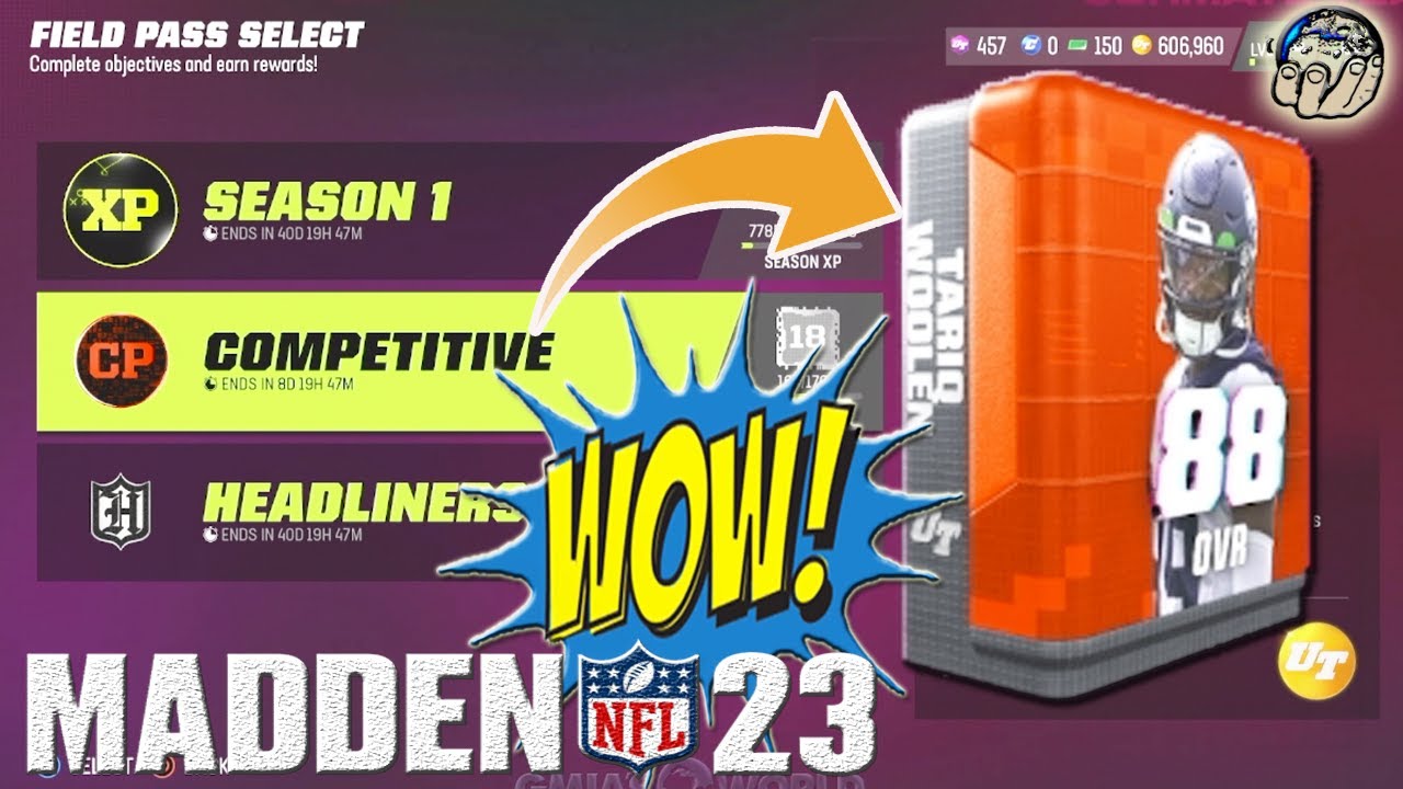 FASTEST Level Up Field Pass Method For FREE 88 OVR Tariq Woolen!