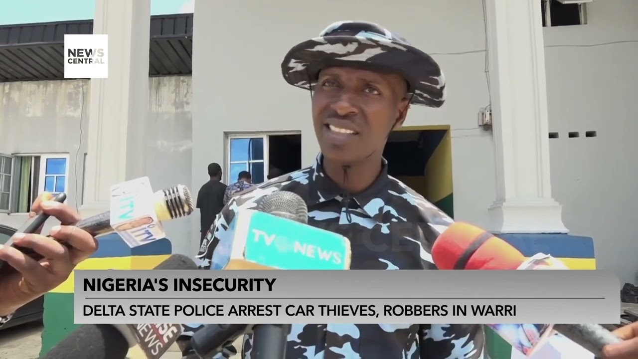 Nigeria's Insecurity: Delta Police Nab Car Thieves, Robbers In Warri | Nigeria Tonight | 21-08-23