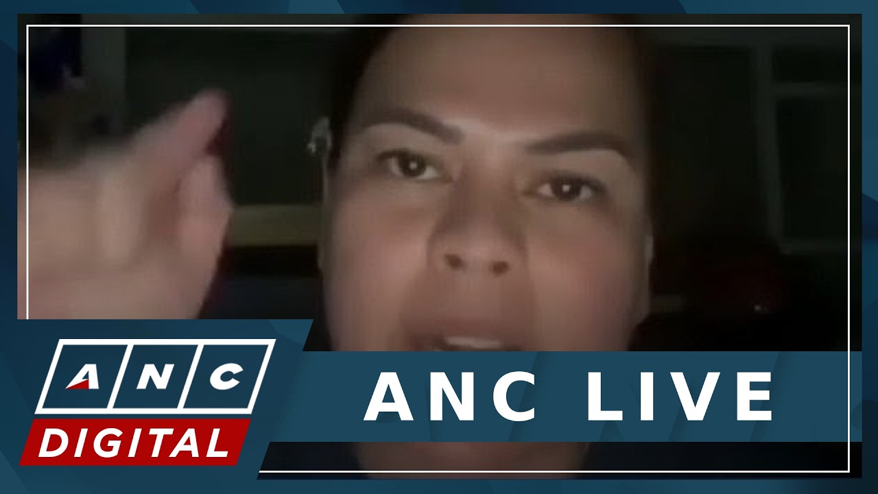 NBI says it authenticated full VP Sara press conference video where she issued threats vs Marcos