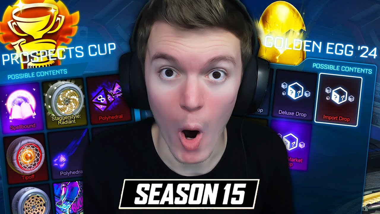 MASSIVE SEASON 15 REWARD OPENING IN ROCKET LEAGUE!