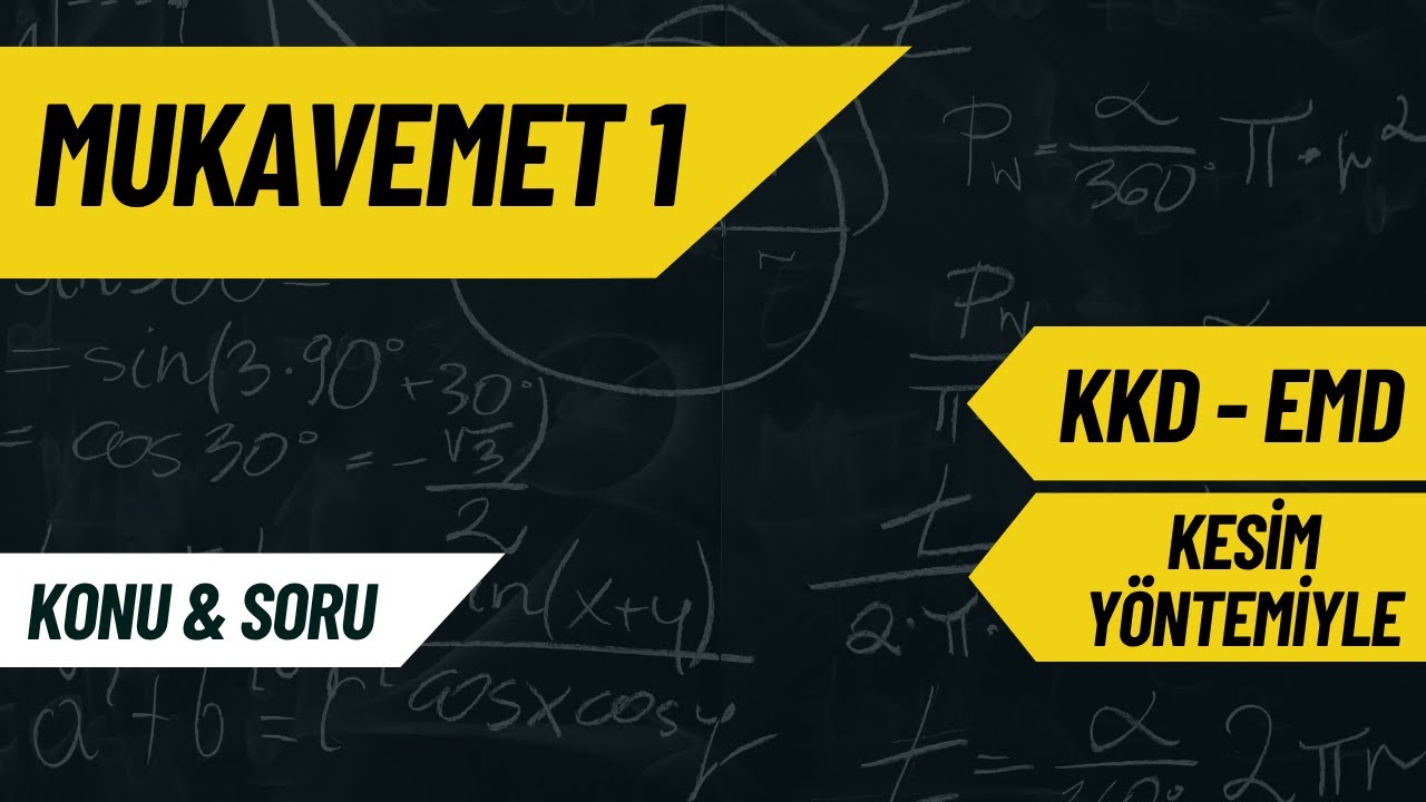 KESME KUVVETİ - EĞİLME MOMENTİ DİYAGRAMLARI (KESİM YÖNTEMİ) | KONU & SORU | MUKAVEMET 1