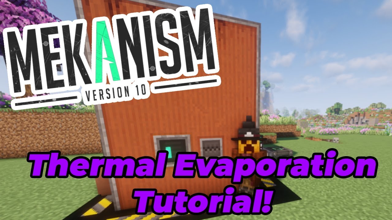 Mekanism ~ How To Make Brine! (Thermal Evaporation Tower)