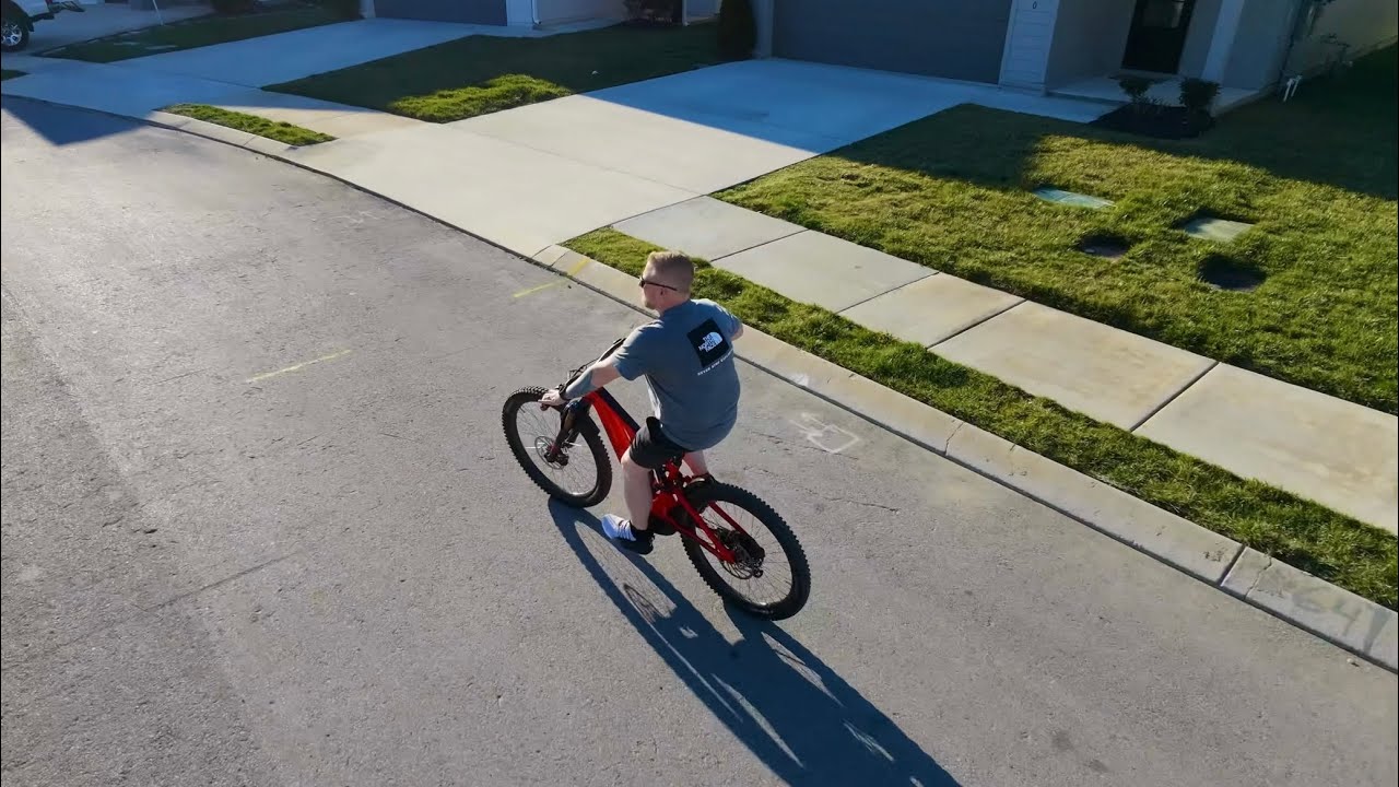 DJI Neo 2 auto shot and follow test
