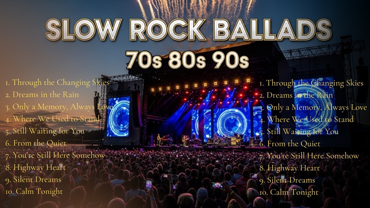 Romantic Love Songs 80s & 90s 💕 The Greatest Slow Rock Ballads#34