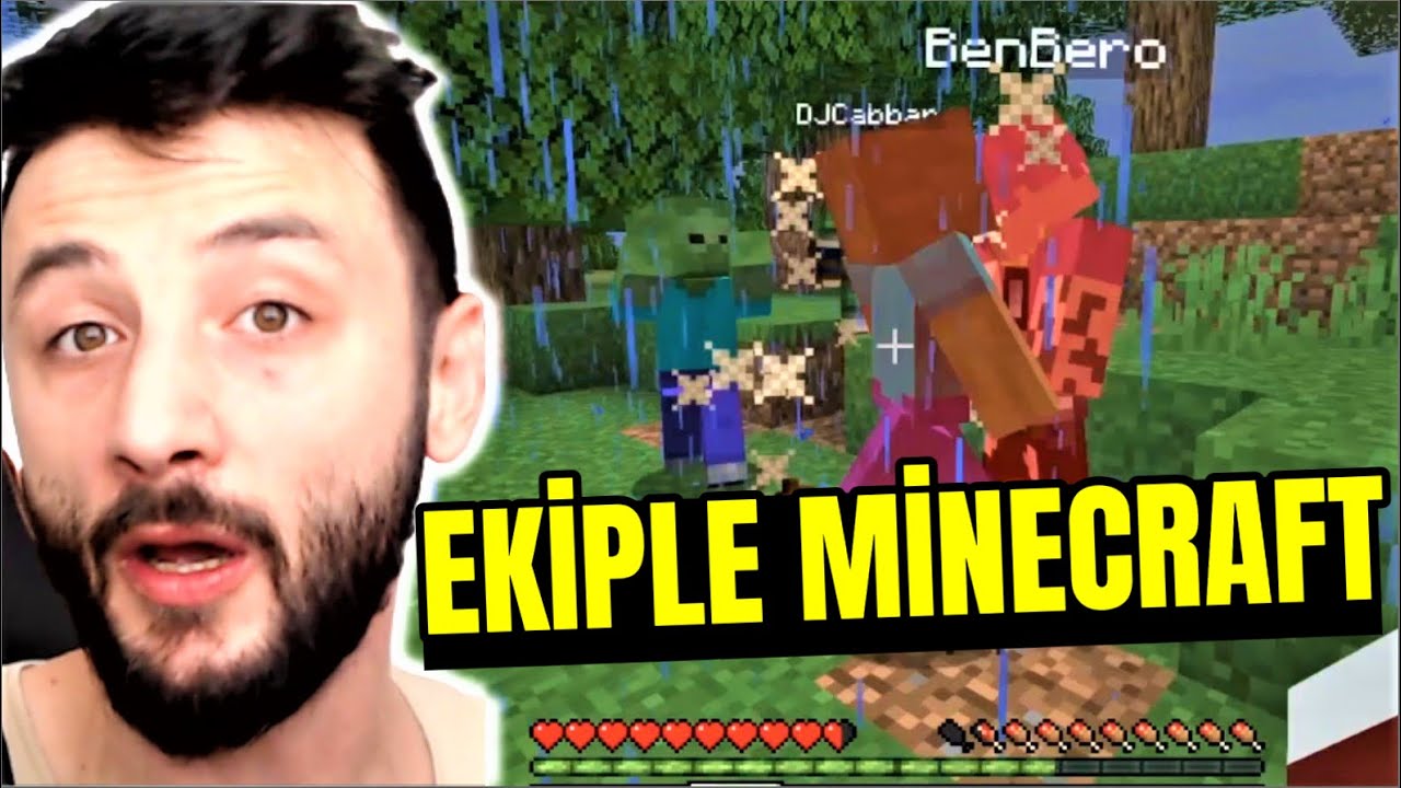 SONUNDA EKİPLE MINECRAFT BAŞLADI 🥳  1.B&ouml;l&uuml;m