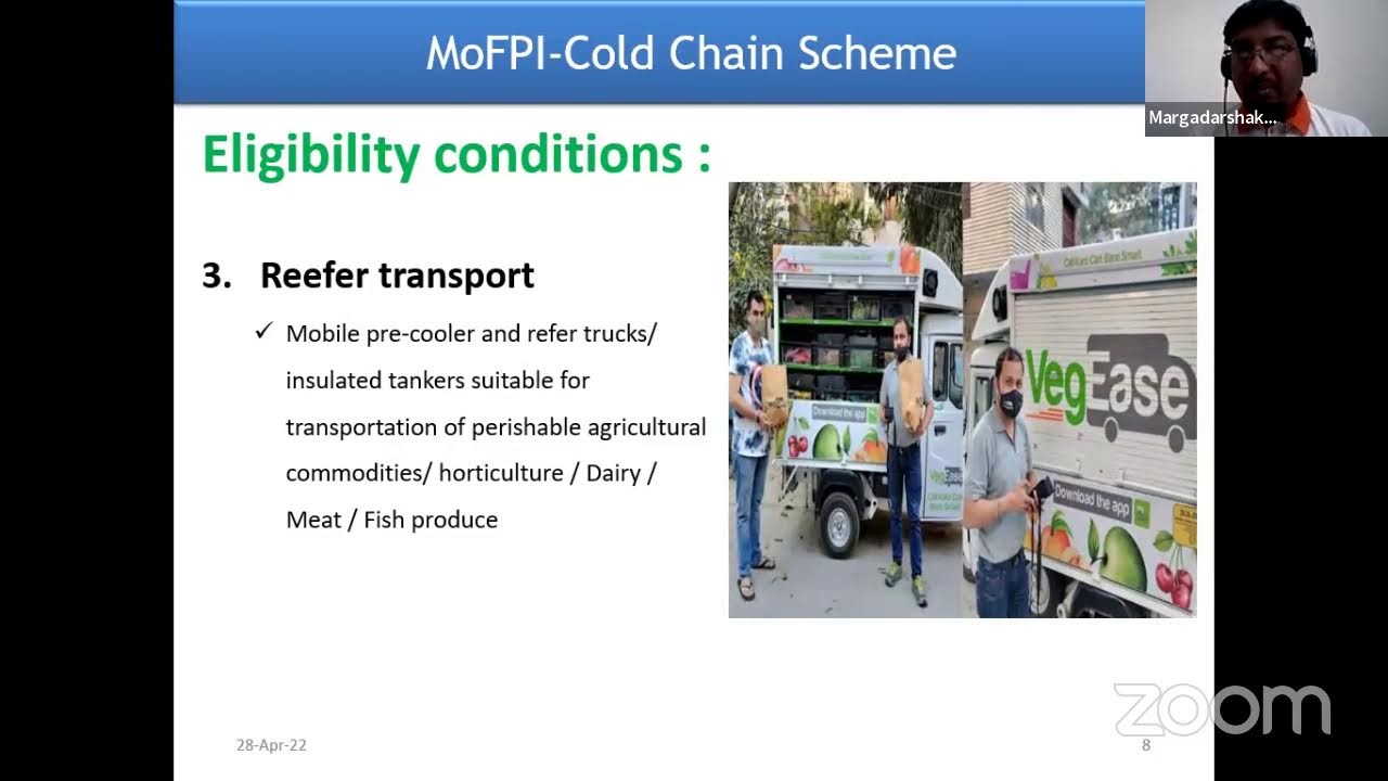 🇮🇳 MoFPI-Cold Chain Scheme
