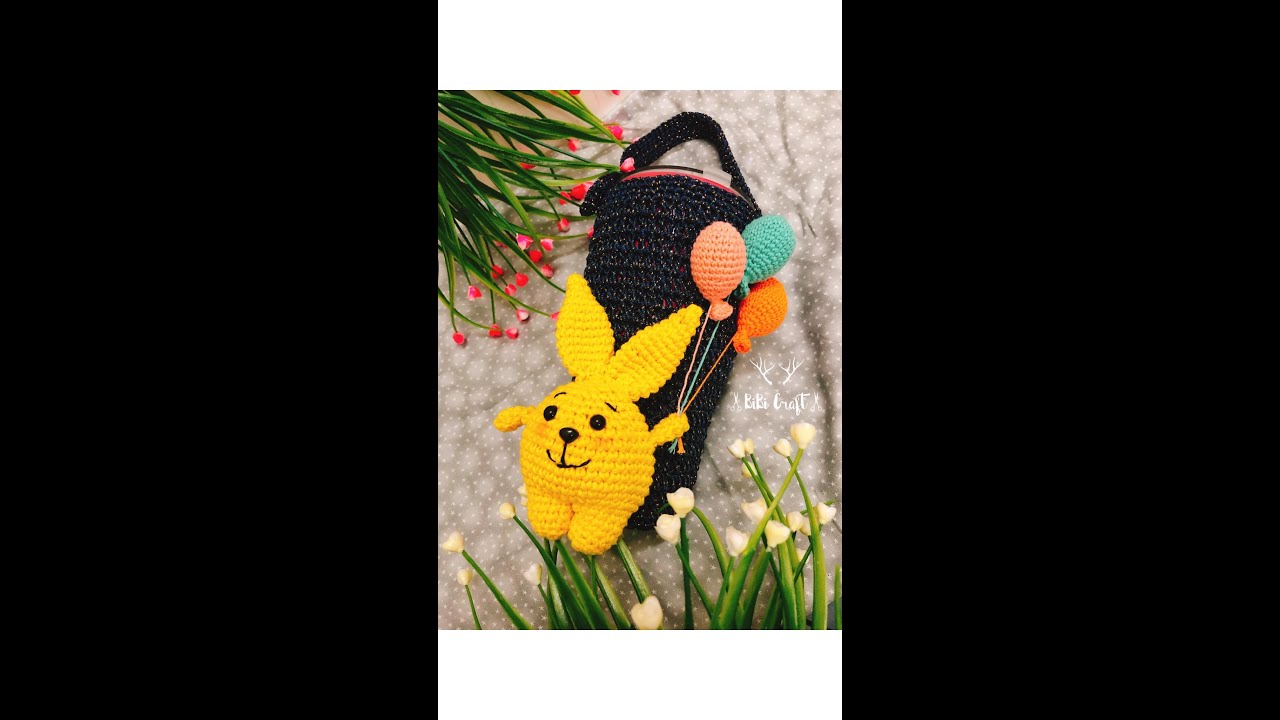 Bài 45: Hướng dẫn Móc Túi Đựng Ly Giữ Nhiệt | BiBi Craft | Crochet bag cup holder ( PHẦN 1)