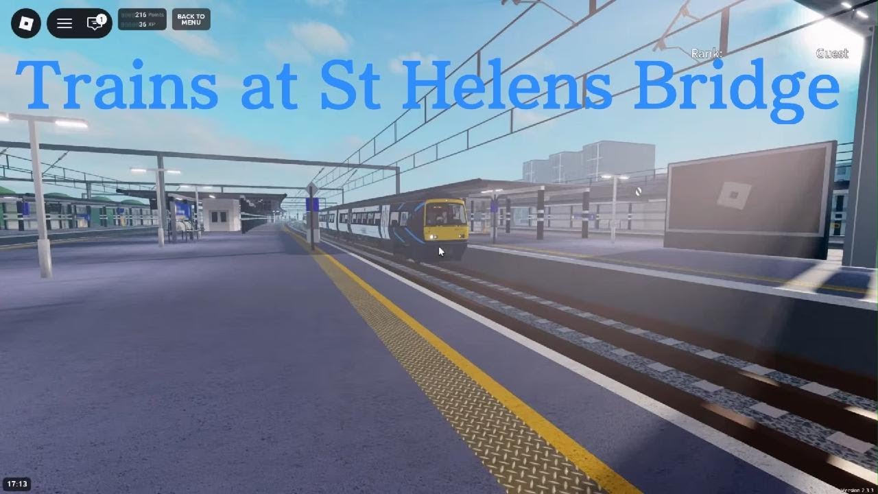 Trains at St Helens Bridge ft. New Mesh 168