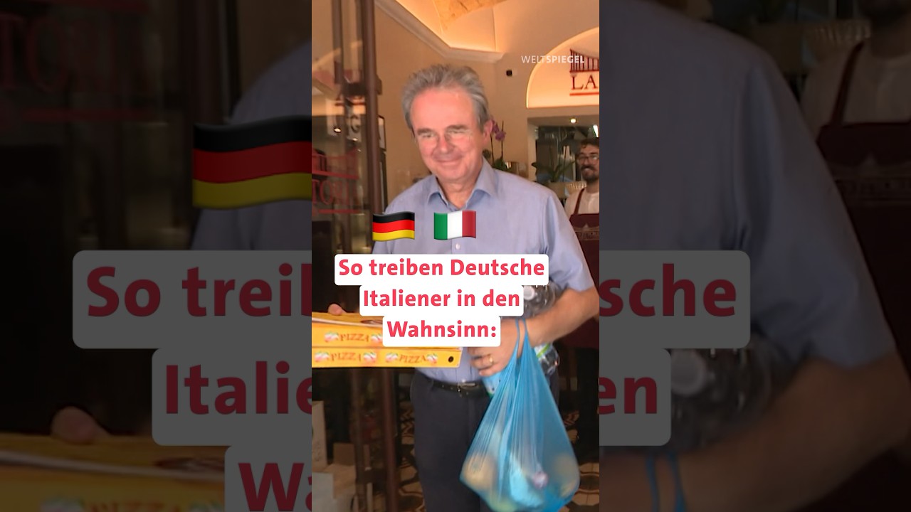 Italien: So treiben Deutsche Italiener in den Wahnsinn! #Pizzagate