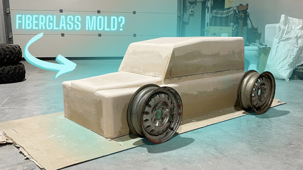 How I Made a Fiberglass Powerwheel Mold!!