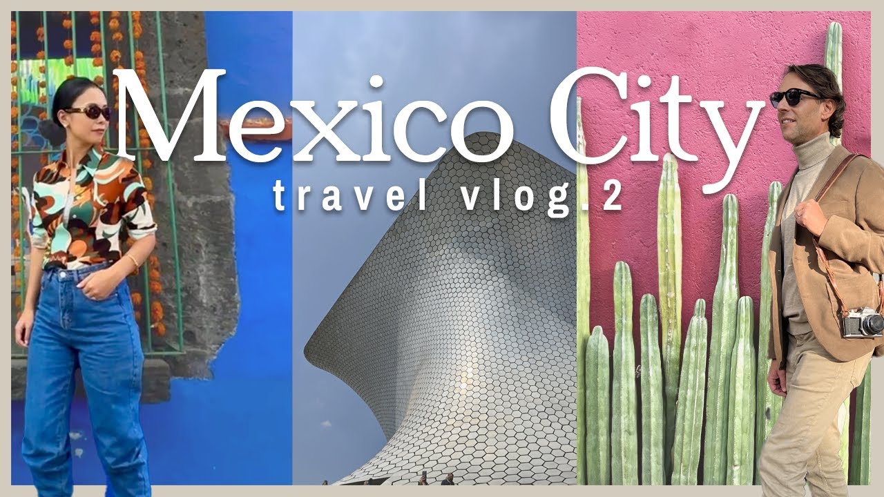 🇲🇽🌵3泊4日のメキシコシティ旅後編! 穴場お洒落スポット、メキシコのパワースポットに登れるピラミッド