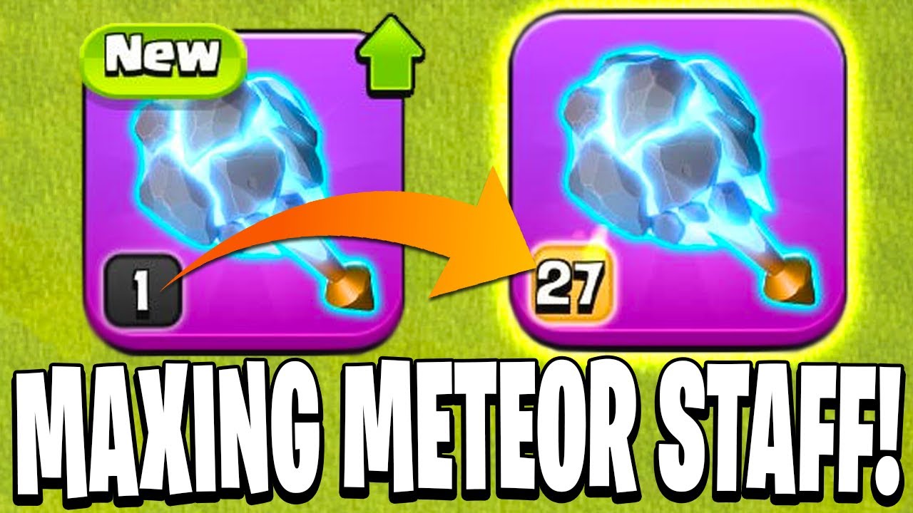 I Bought & MAXED the Meteor Staff! 💥 Testing It in Ranked Legends League