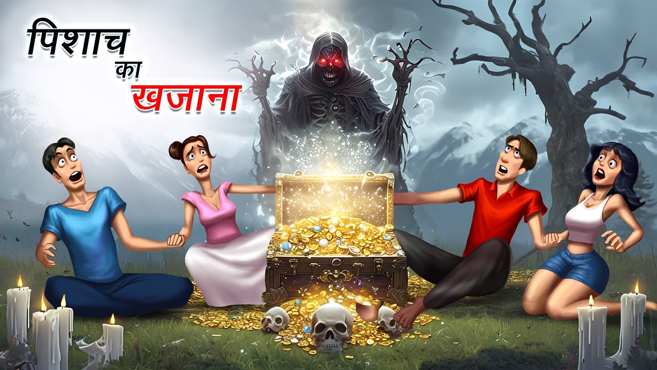 पिशाच का खजाना | PISHACH KA KHAJANA | HINDI KAHANI | CARTOON STORY | HINDI STORIES