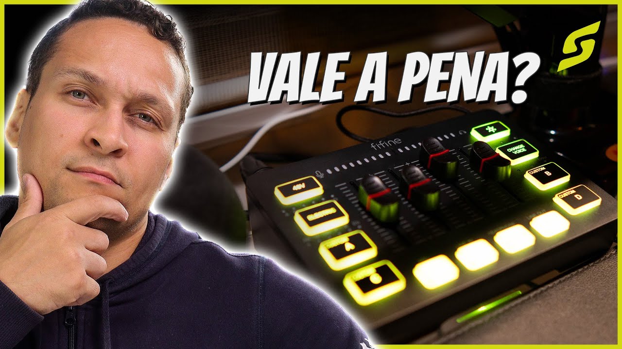 Fifine SC3: O Mixer que Vai Mudar seu Setup Gamer/Streamer!