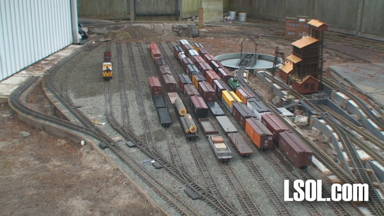 Экскурсия по Садовой железной дороге: Colorado Southern RR — Билл и Бренда Дервилл